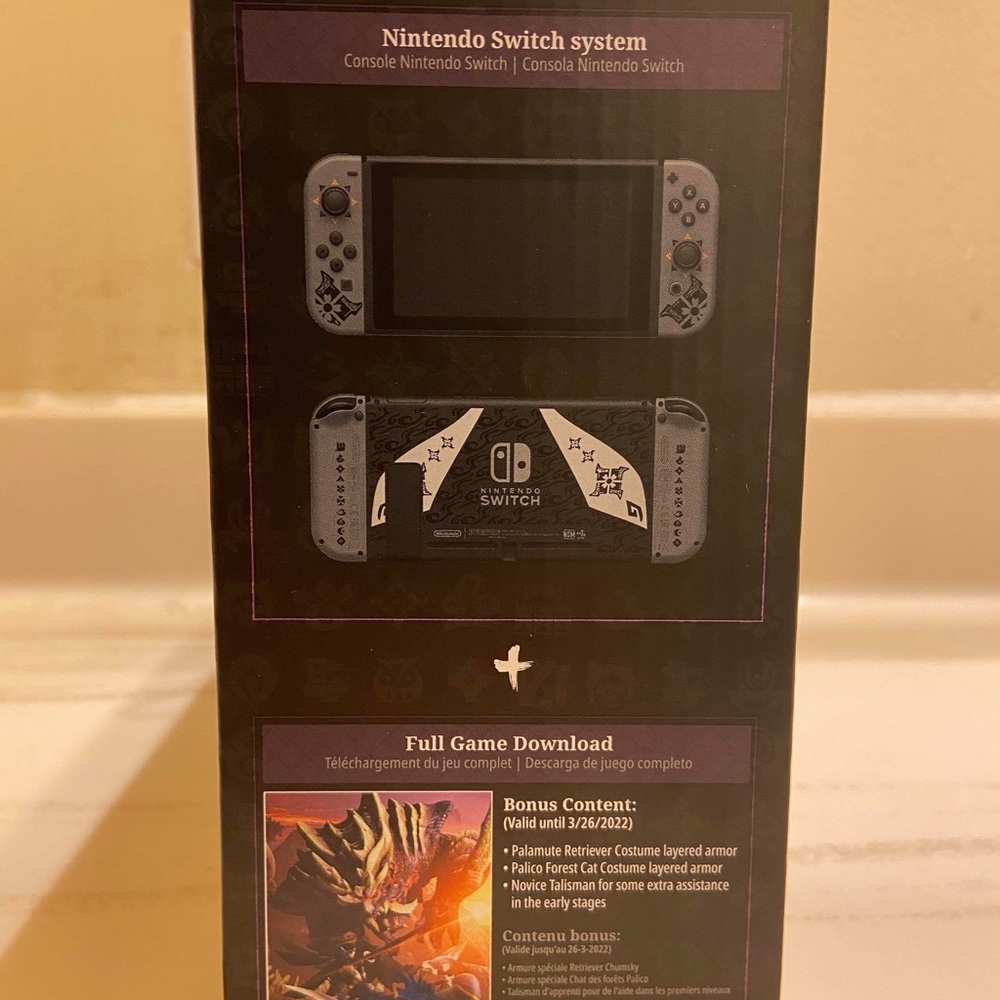 Nintendo Switch Monster Hunter Rise Deluxe Edition - Picture 3 of 5